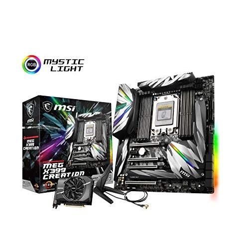 MSI MEG X399 CREATION E-ATX マザーボード[Ryzen Threadripper対応 