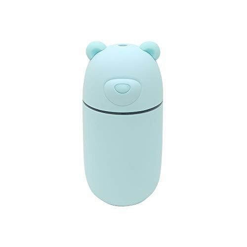 USBポート付きクマ型ミニ加湿器「URUKUMASAN(うるくまさん)」 ブルー｜omatsurilife