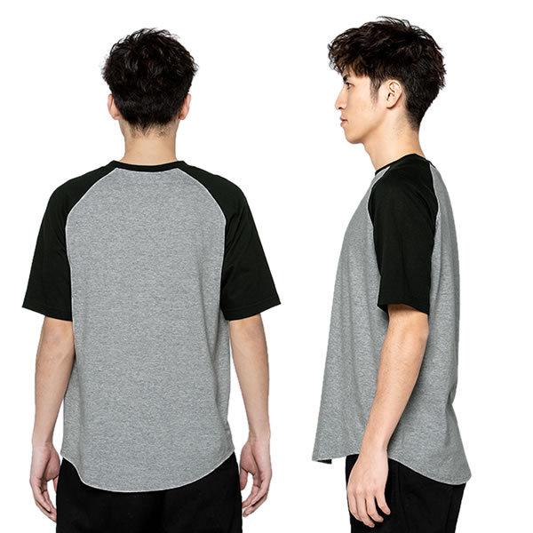 ラグラン Tシャツ メンズ レディース 半袖 無地Tシャツ 厚手 ラグラン