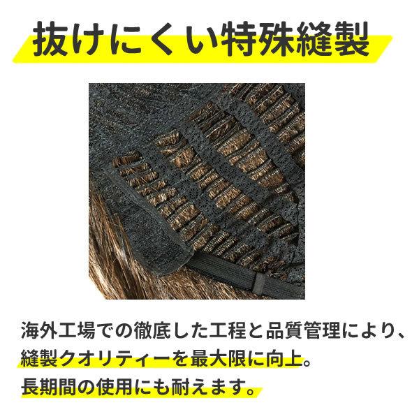 耐熱 ウィッグ ロング ウイッグ おしゃれ かわいい スパイシーロング ミルキーブラウン レディース 医療用｜omaturi｜12