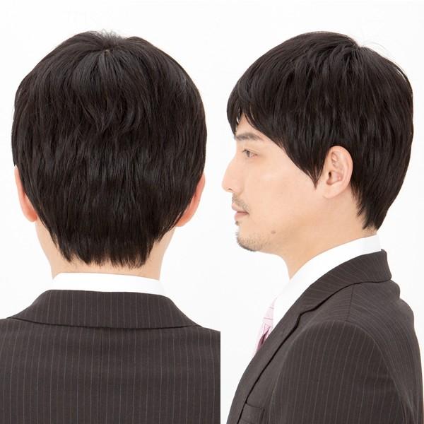 ウィッグ メンズ 自然 ショート 黒髪 耐熱 ウイッグ かつら 男性 カジュアルマニッシュショート スタンダードブラック ビジネス 学校 医療用 フルウィッグ 3471 お祭りコム Tシャツ 無地 プリント 通販 Yahoo ショッピング