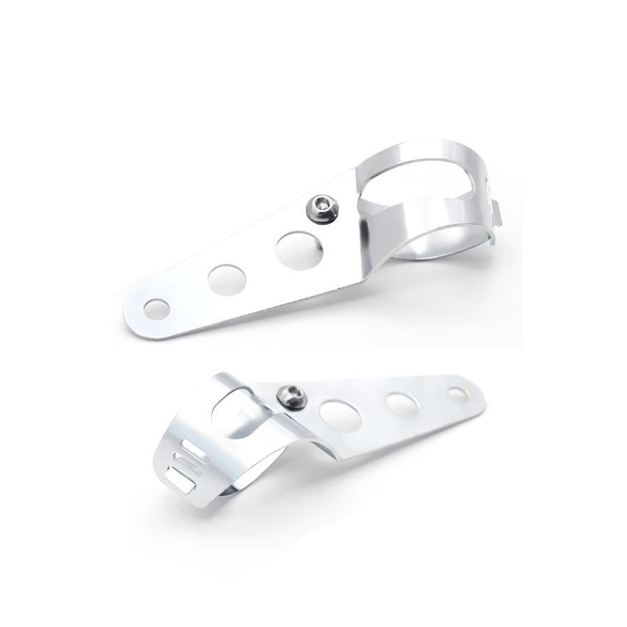 バイク ヘッドライトステー ウインカーステー ブラケット (選べる2色