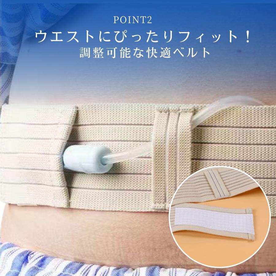 腹膜透析用ベルト 腹膜透析 ベルト (選べる2サイズ) 用品 便利グッズ M