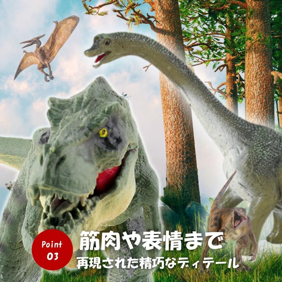 ティラノサウルス ブラキオサウルス 恐竜 おもちゃ 玩具 フィギュア