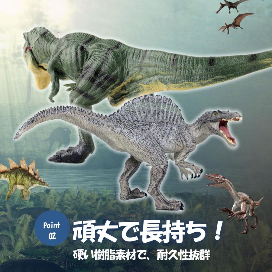 ティラノサウルス スピノサウルス 恐竜 おもちゃ 玩具 フィギュア
