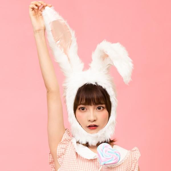 イースター うさぎ 被り物 かぶりもの もふもふうさたん 白 ウサギ キャップ パーティーグッズ お祭りコム 通販 Yahoo ショッピング
