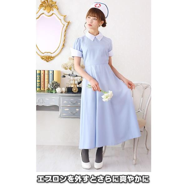 ナース コスプレ ナース服 衣装 女子 コスプレ衣装 制服 可愛い ロング丈 クラシカル ヴィンテージ ストライプ ハロウィン 仮装 半袖 レディース コスチューム 50 お祭りコム Tシャツ 無地 プリント 通販 Yahoo ショッピング