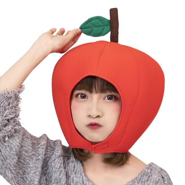 りんご かぶりもの リンゴ キャップ 被り物 かわいい 帽子 コスプレ マラソン 衣装 仮装 被り物 果物 八百屋 青果 可愛い おもしろ コスチューム 食べ物 0300 お祭りコム Tシャツ 無地 プリント 通販 Yahoo ショッピング