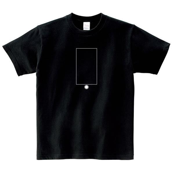 おもしろ Tシャツ スマホ ホームボタン 雑貨 グッズ メンズ レディース S M L Xl 3l 4l 男性 女性 カラー 可愛い おしゃれ 面白い かわいい Homebutton T お祭りコム Tシャツ 無地 プリント 通販 Yahoo ショッピング