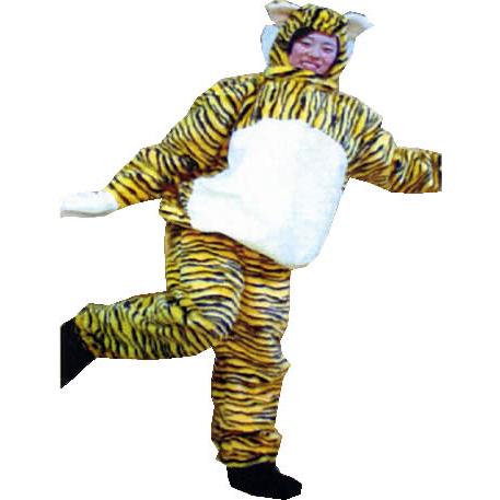 【ギフト】 おもしろコスプレ 衣装 コスプレ 虎 顔出し 着ぐるみ トラ おもしろコスチューム 動物 日本製 仮装 とら 着ぐるみ