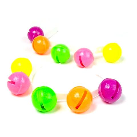 カラフルリストバンドベル 25個セット 景品 玩具 縁日 お祭り 子供会