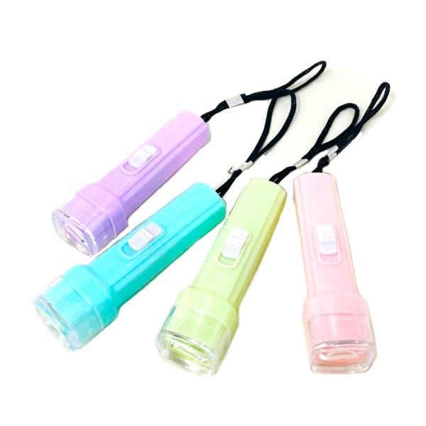 光るおもちゃ パステルライトLED 24個セット ミニ懐中電灯 懐中電灯