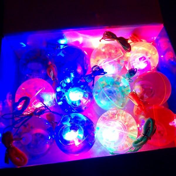 光るリターンウォーターボール 12個セット 光るおもちゃ 光り物玩具 光りもの 光る お祭り おもちゃ 夏祭り 縁日 100％安い 景品 割り引き