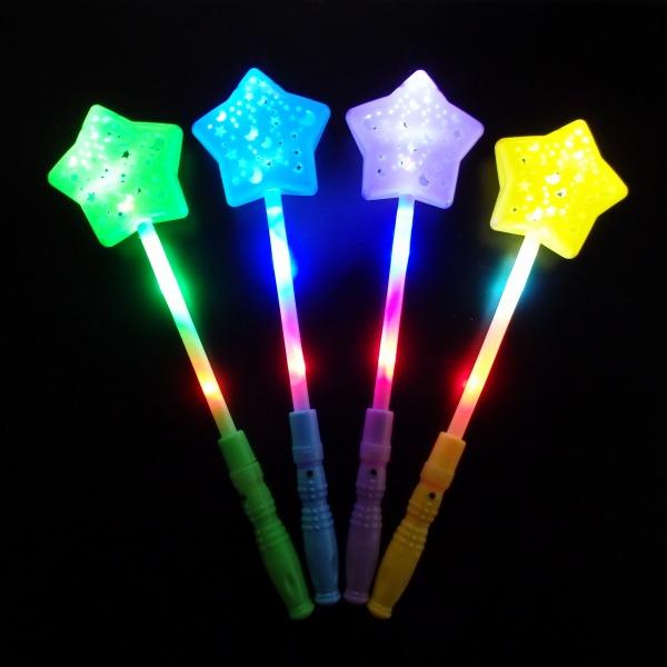 光るおもちゃ シースルーライトスターバトン 12個セット 光るおもちゃ 光り物玩具 縁日 お祭り 夏祭り 景品 おもちゃ 光る : お祭り ...