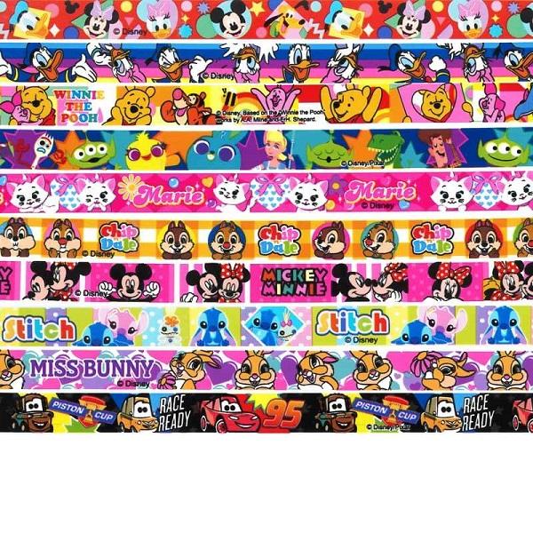 ディズニー顔柄ミニミニテープ 50個セット 景品 子供 ディズニー