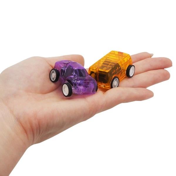 ミニクリアバラエティプルバックカー 50個セット 景品 子供 子供会 車