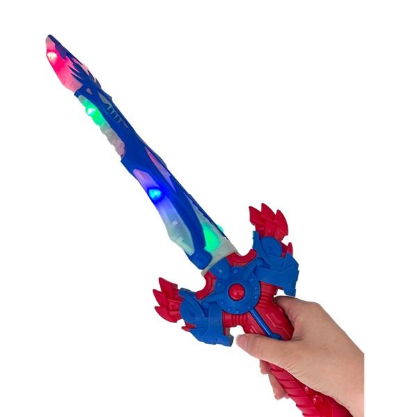 光るおもちゃ 光＆音！スパイラルソード 18個セット 光るおもちゃ