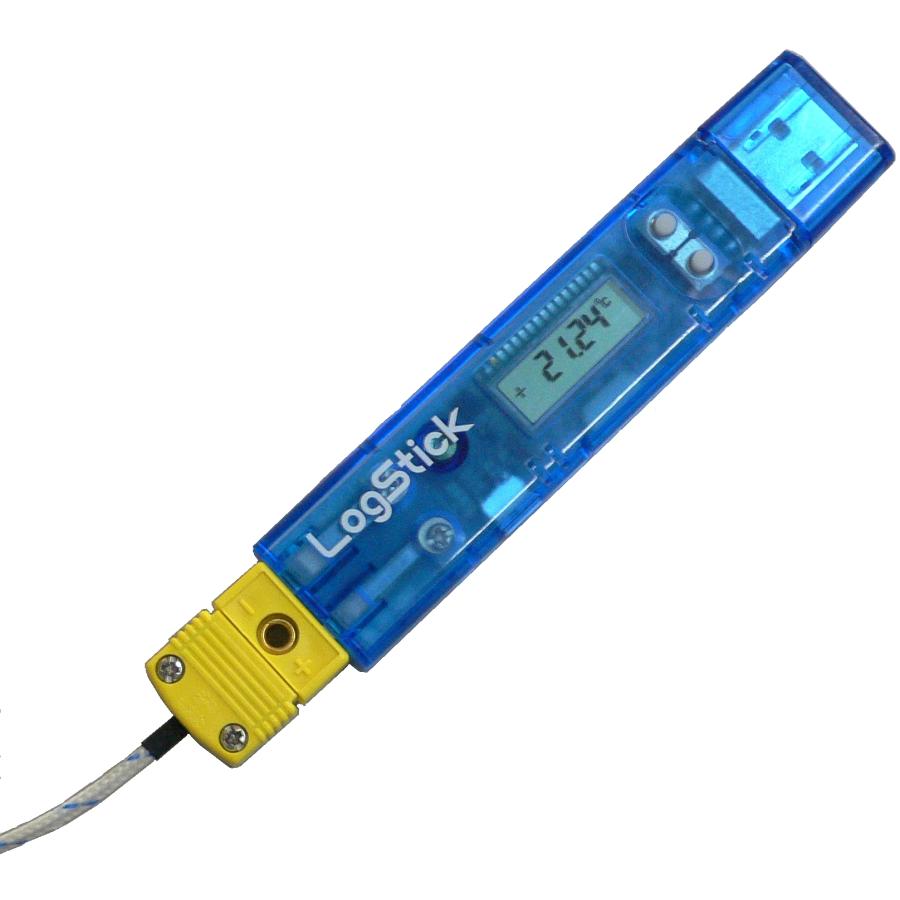 LogStick 熱電対データロガー LS450-T(K) 小型 コンパクト 記録計 温度 ロガー ボタン電池 |  | 06