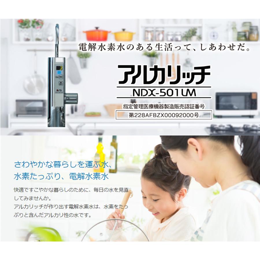 PFOA/PFOS除去試験済】全国送料無料 3年保証【NDX-501LM】ビルトイン
