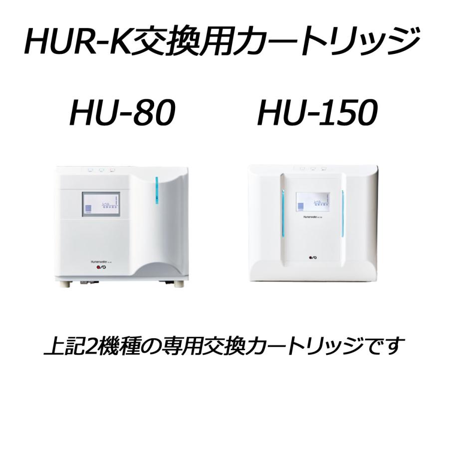 HUR-K】交換用浄水カートリッジ ＨＵ-150 ＨＵ-80 ヒューマン