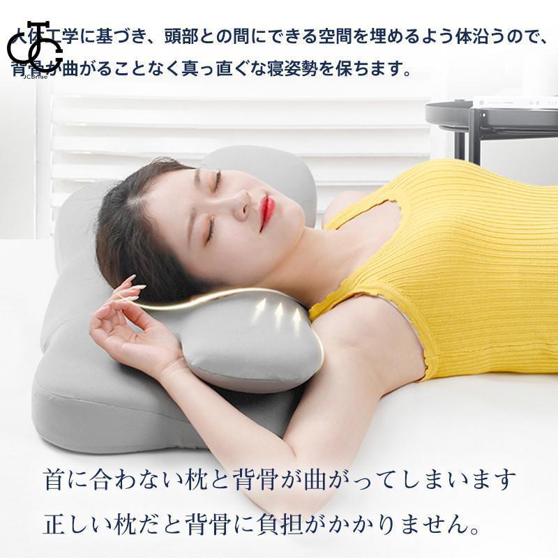 枕 肩こり まくら 低反発 ストレートネック ピロー 2段階高さ 枕 肩こり まくら 低反発 ストレートネック ピロー 2段階高さ