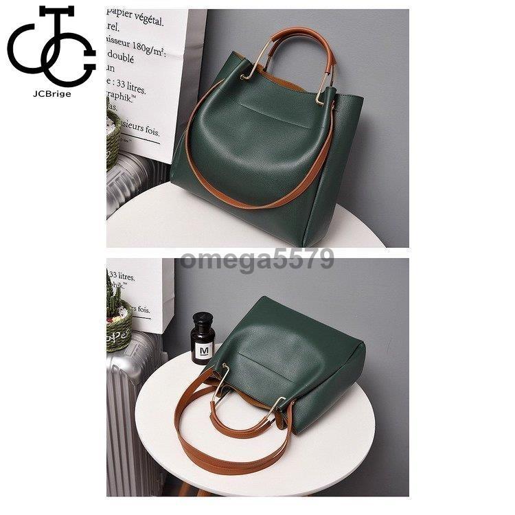 韓国 きれいめ 2way ハンドバッグ ショルダーストラップ付 5色