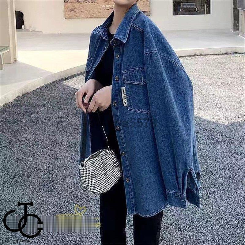 ライトアウター レディース デニムジャケット トップス ジャケット レトロ風 カジュアルジャケット ゆったり 通勤 通学 ジャケット デニム ロング丈 ジーンズ Hl08 Oo129 Jcbrigeストア 通販 Yahoo ショッピング