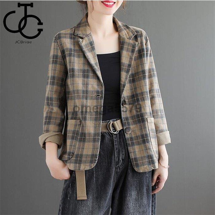 テーラードジャケット レディース ジャケット チェック柄 春服 テーラードジャケット レディース ジャケット チェック柄 春服