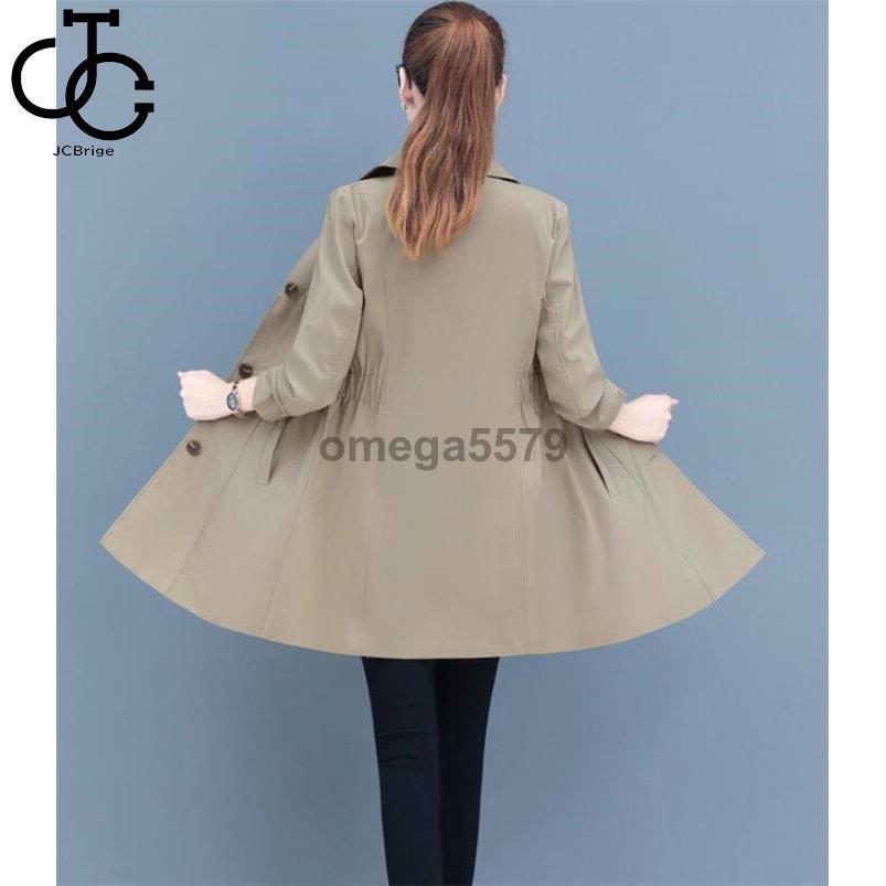 トレンチコート レディース スプリングコート 春服 ステンカラー トレンチコート レディース スプリングコート 春服 ステンカラー