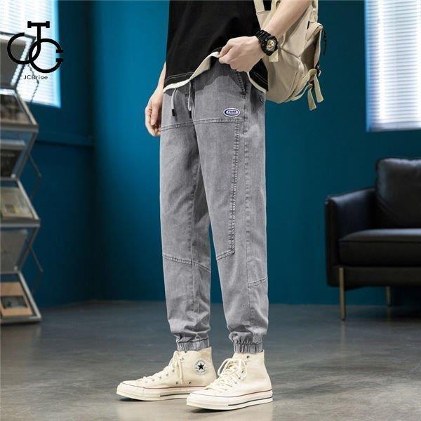 サルエルパンツ メンズ デニム ジーンズ ジーパン ブラック グレー ブルー パンツ 体型カバー ゆったり カコイイ お兄系 春夏 予約