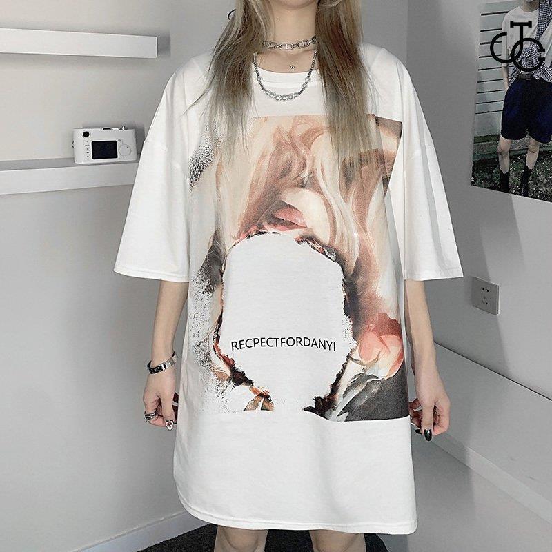 日系 Tシャツ レディース 半袖 夏 ゆるい トップス 韓国 日系 Tシャツ レディース 半袖 夏 ゆるい トップス 韓国