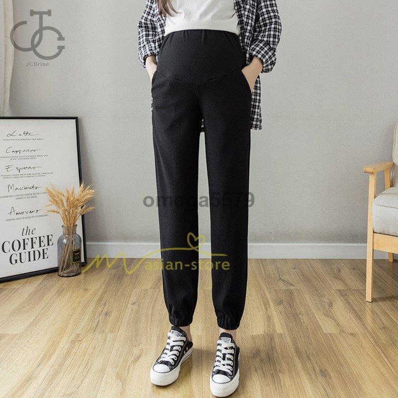 マタニティ パンツ クロップド 夏 妊娠中 レギンス 女性 妊婦 快適 春 薄い