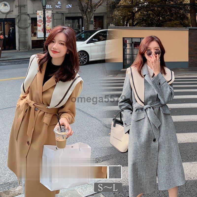 驚きの価格が実現 冬 秋 Ol 通勤 体型カバー 大人 上品 お洒落 着痩せ ショール付き 膝下丈 レディース チェスターコート トレンチコート 30代40代代 韓国ファッション きれいめ チェスターコート カラー グレー 画像参照 Selftaught Blog