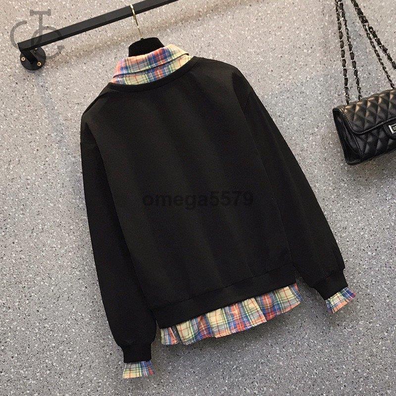 最安値で 重ね着風 着痩せ 長袖 トップス レディース スウェット トレーナー 襟 ファッション 着回し 上品 大きいサイズ 冬 秋新作 通学 通勤 おしゃれ 可愛い きれいめ トレーナー ご注意 お届け方法によって納期が違います Www Truckproffs Se