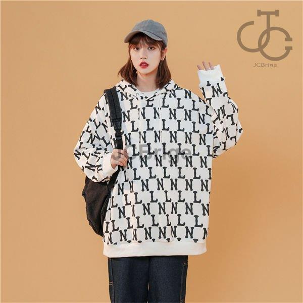 人気絶頂 トレーナー レディース 長袖トレーナー ゆったり プリント 英語文字 秋服 パーカー 秋物 スウェット 総柄 可愛い 韓国ファッション 全品送料無料 Turningheadskennel Com