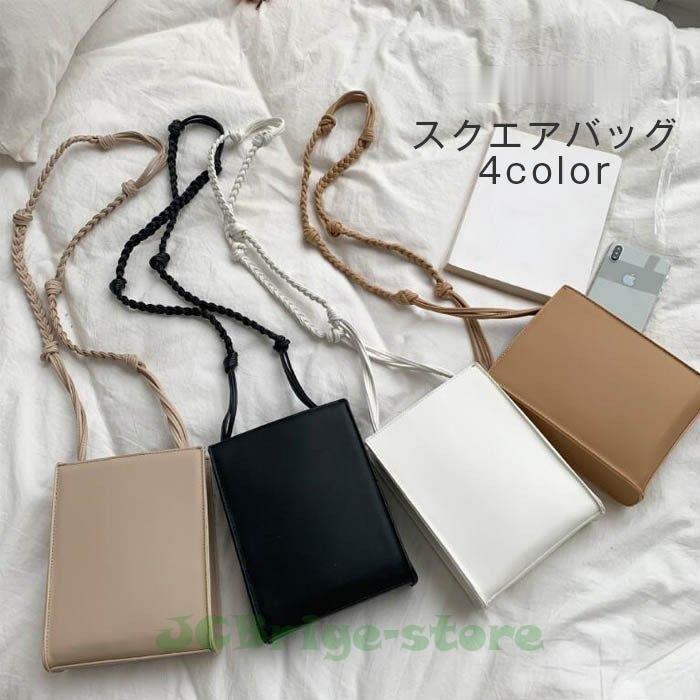 ショルダーバッグ バッグ フェイクレザースクエアミニショルダーバッグ 韓国風 韓国ファッション 大容量 可愛い かわいい おしゃれ Jcb 0408yd219 Jcbrigeストア 通販 Yahoo ショッピング