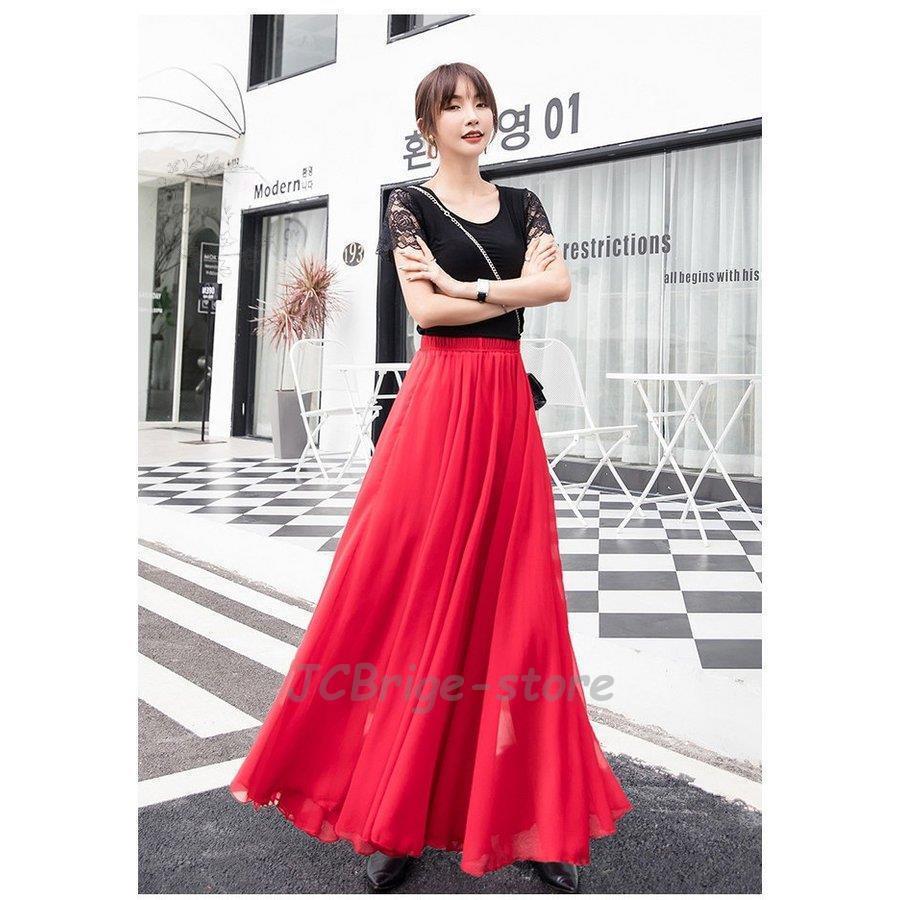 レディース ボトムス スカート マキシ丈 ロング丈 フレア レディース ボトムス スカート マキシ丈 ロング丈 フレア