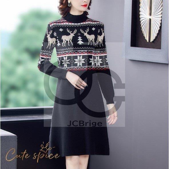 ５５ 以上節約 レディース チュニックワンピース ワンピース ハイネック ニット 切り替え ニットワンピース チュニック 50代 40代 30代 上品 Ol 冬 秋 きれいめ 大きいサイズ 体型カバー 長袖 ニットワンピース ニット切り替え ワンピース チュニック