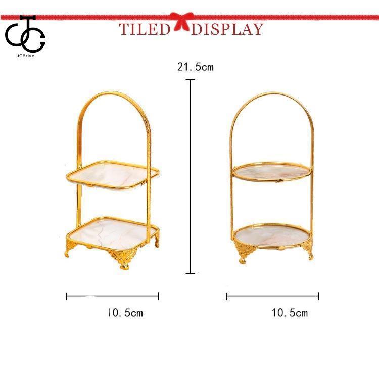ケーキスタンド 2段 3段 アフタヌーンティースタンド お皿 おしゃれ かわいい ティースタンド お菓子入れ フルーツ パーティ用 結婚式 誕生日 ゴ｜omega5579｜09