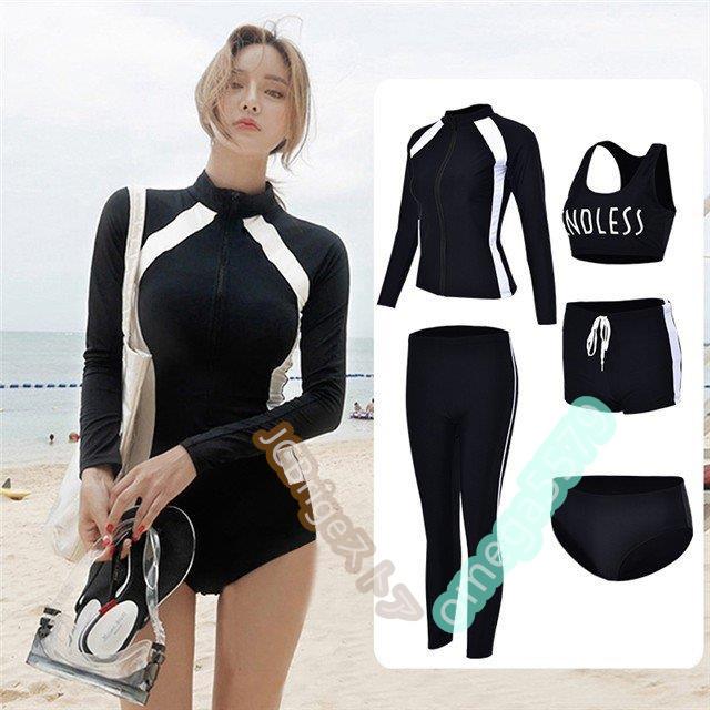 注目ブランド ラッシュガード レディース 5点セット 水着 ボタニカルデザイン紫外線対策 日焼け防止 速乾擦り傷防止保温性大きいサイズ おしゃれm L Xl 2xl 即日出荷 Zoetalentsolutions Com