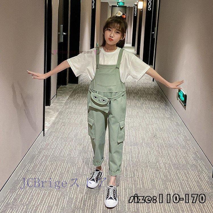 オーバーオール パンツ 子供服 春秋 長ズボン オールインワン ゆったり ハイウエスト カジュアルパンツ プリント 女の子 可愛い きれいめ 卒園式 入学式 Zy0508 Yfkecr141 Jcbrigeストア 通販 Yahoo ショッピング