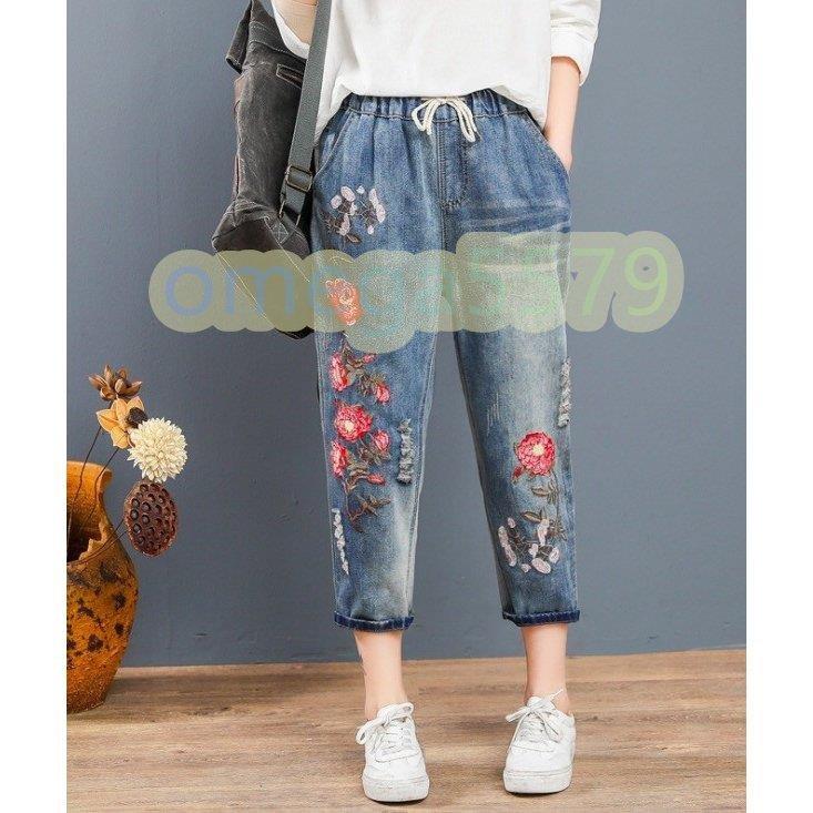 当店の記念日 専用 デニムクロップドパンツ花柄刺繍レディースデニムパンツ ジーパン春七分丈ジーンズ夏ダメージパンツ民族風ボトムス ズボン８分丈パンツ ジーンズ Zy0514 Xia7 Jcbrigeストア 通販 Yahoo ショッピング 楽天市場 Www Advance Com Uy