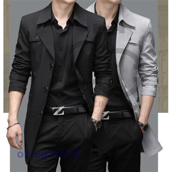 珍しい 秋 通勤 アウター スプリングコート ビジネスコート メンズ トレンチコート スプリングコート ビジネスコート メンズ トレンチコート 春 大きいサイズ コート コート アウター Shinetoberfest Com