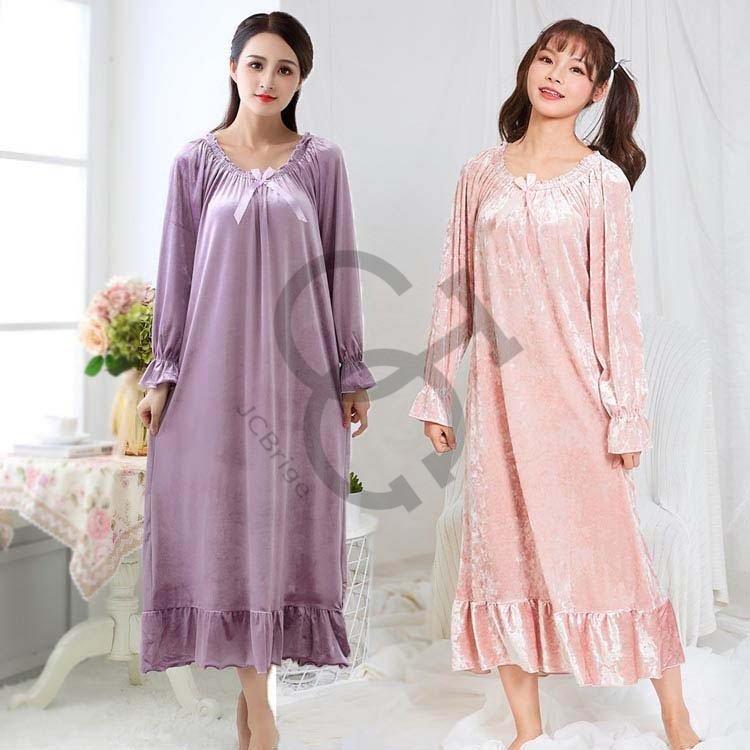 即発送可能 冬新作 レディース 姫系 もこもこ ルームワンピース パジャマ マキシ丈 冬用 暖かい 防寒 ふわもこ ネグリジェ 寝巻き 部屋着 オープニング大放出セール Www Aqtsolutions Com