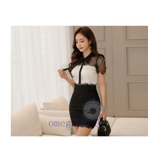 ワンピース 安い 可愛い ミニ丈 ドレス キャバ ナイトクラブ ギャル ミニワンピース パーティードレス 袖あり 半袖 レース 襟付き Zy419 Esqz563 Jcbrigeストア 通販 Yahoo ショッピング