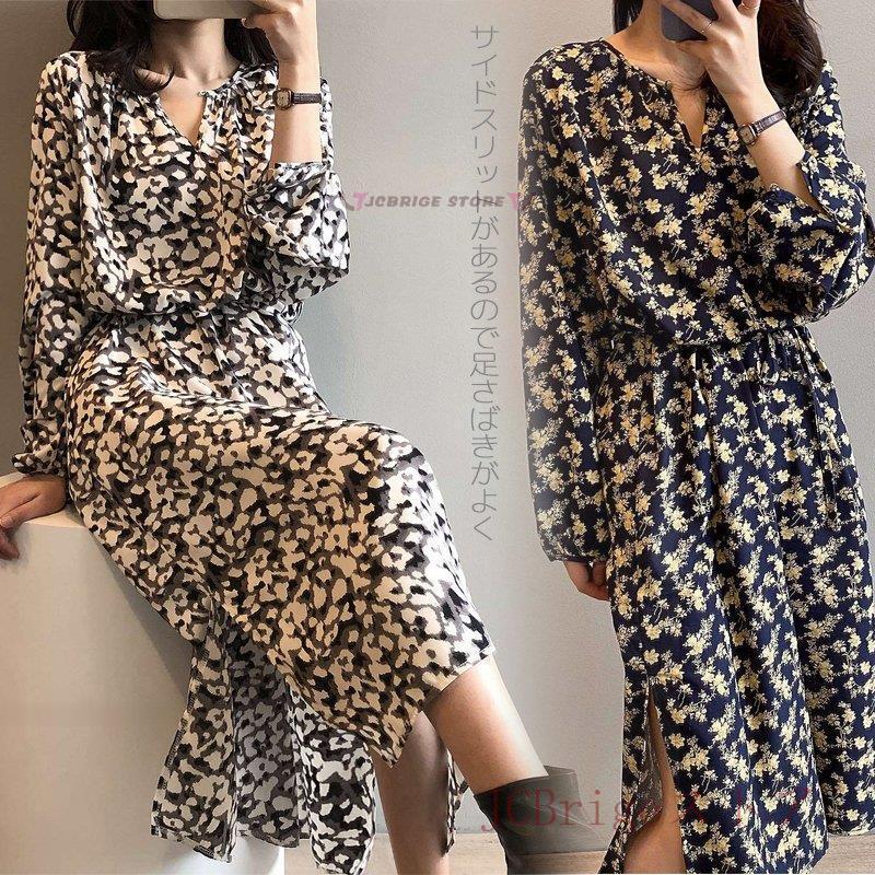 二次会ドレス花柄ワンピースレディースマキシワンピース リゾートワンピ ミモレ丈 ひざ下丈 21春夏秋新作vネック女子会きれいめウエストシャーリング きれいめ Zy48 Zynvz61 Jcbrigeストア 通販 Yahoo ショッピング