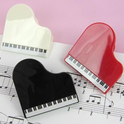 グランドピアノ型クリップ【楽譜クリップ】 : 鶯鳴堂雑貨店 - 通販