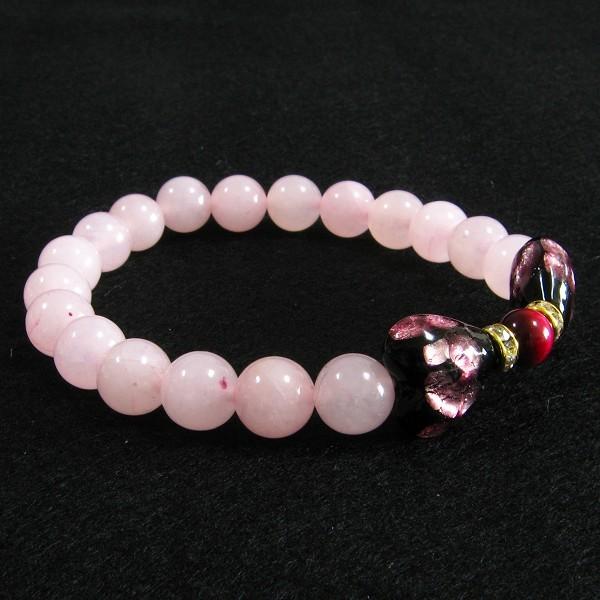 ほたる玉 ブレスレット ピンクハートのリボン パワーストーンで運気アップ サイズ14cm 16cm ほたる石 ほたるガラス ほたる玉 ホタルガラス ホタル石 ホ Hotal 014 沖縄のギフトショップ Mi Ja 通販 Yahoo ショッピング
