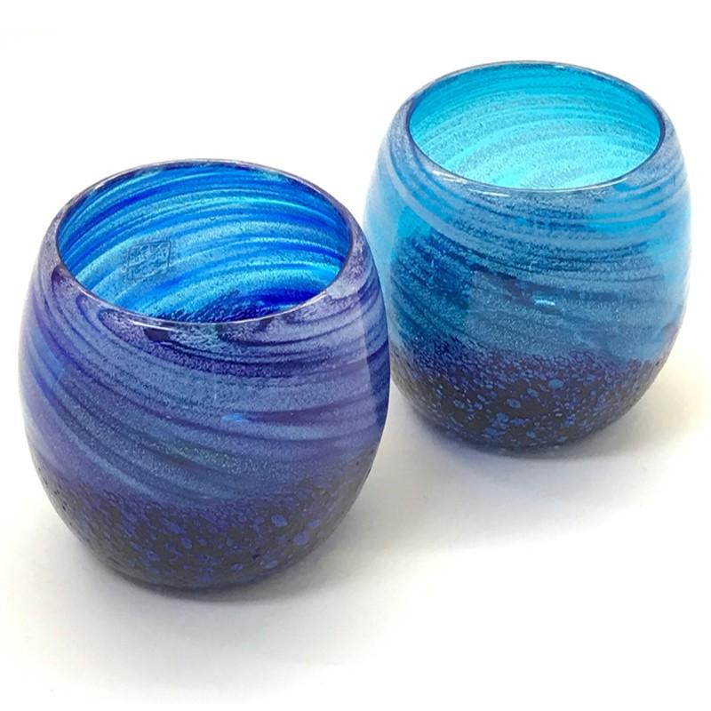 琉球ガラス コバルトたるグラス 全2色 源河源吉 インスタグラム インスタ映え グラス 琉球ガラス 源河源吉 沖縄ギフト 沖縄お土産 お中元 Kobaruto 1 沖縄のギフトショップ Mi Ja 通販 Yahoo ショッピング