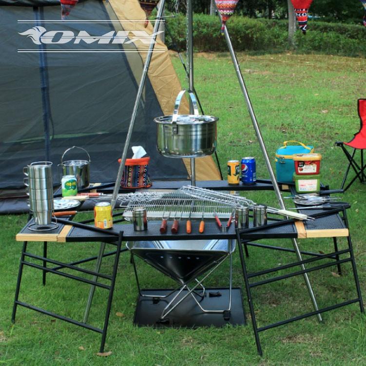 多機能テーブルセット ファイアテーブル 焚火台 BBQ アウトドア |  | 02